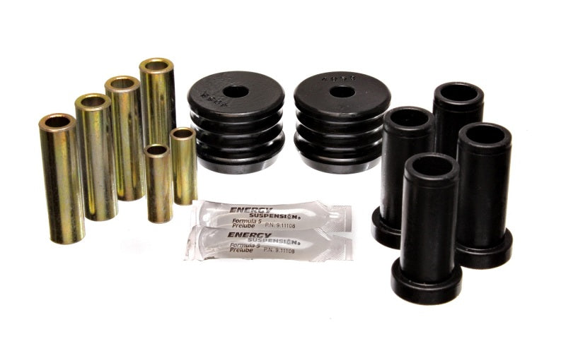 Energy Suspension 64-75 BMW 2002 Black Rear Control Arm Bushing Set Bushing Kits Energy Suspension