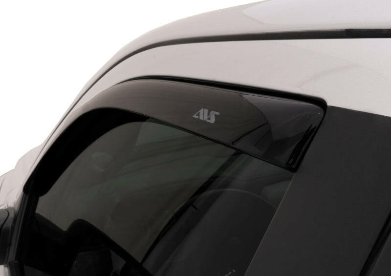 AVS 17-18 Nissan Titan Standard Cab Ventvisor In-Channel Window Deflectors 2pc - Smoke Wind Deflectors AVS