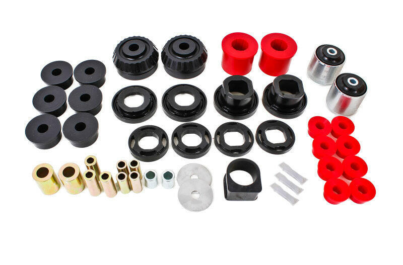 BMR 08-09 Pontiac G8 Total Suspension Bushing Kit (BK003 BK007 BK012) - Black/Red Bushing Kits BMR Suspension