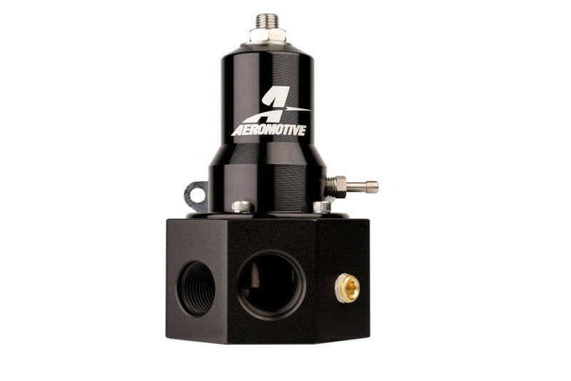 Aeromotive Adjustable Fuel Pressure Regulator 30-120PSI .313 Valve -3x -8 / 1x -10 Inlet -10 Return Fuel Pressure Regulators Aeromotive
