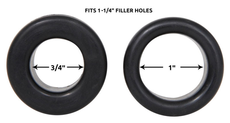 Spectre Valve Cover Grommets (For Covers w/1-1/4in. Filler-Breather Holes) OEM Replacement Hardware Kits - Other Spectre