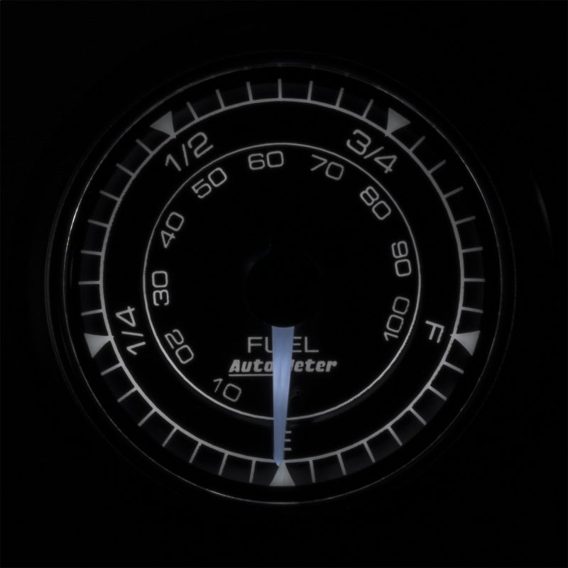Autometer Chrono 2-1/16in 0-280 Ohm Programmable Fuel Level Gauge Gauges AutoMeter