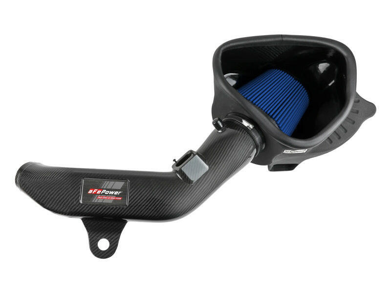 aFe Track Series Carbon Fiber Intake w/Pro 5R Filter BMW M2 (F87) 16-18 L6-3.0L (t) N55 Cold Air Intakes aFe