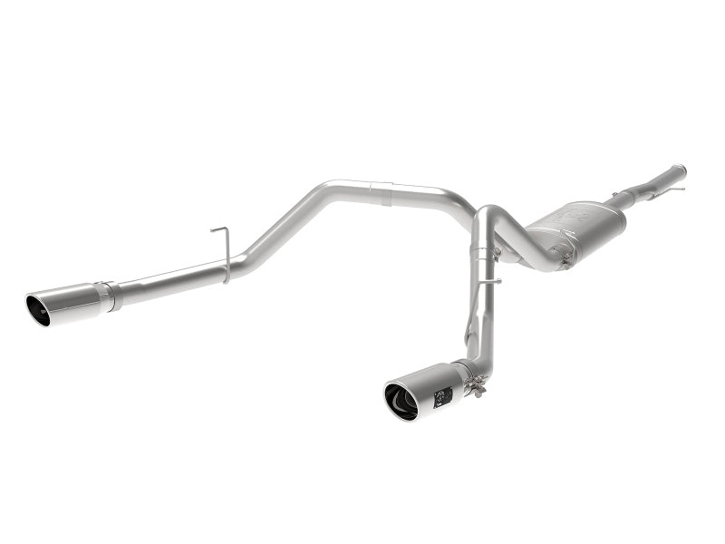 aFe Apollo GT Series 3 IN 409 SS Cat-Back Exhaust System w/ Polish Tip GM Sierra 1500 09-18 Catback aFe