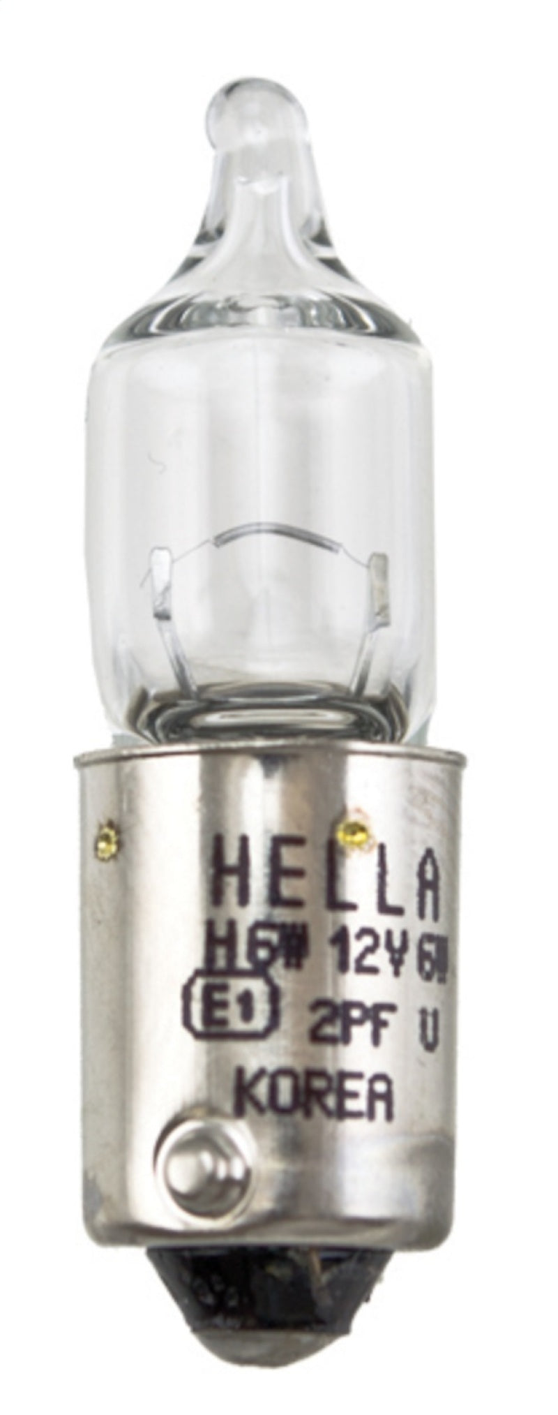 Hella Bulb H6W 12V 6W BAX9s T2.75 Bulbs Hella