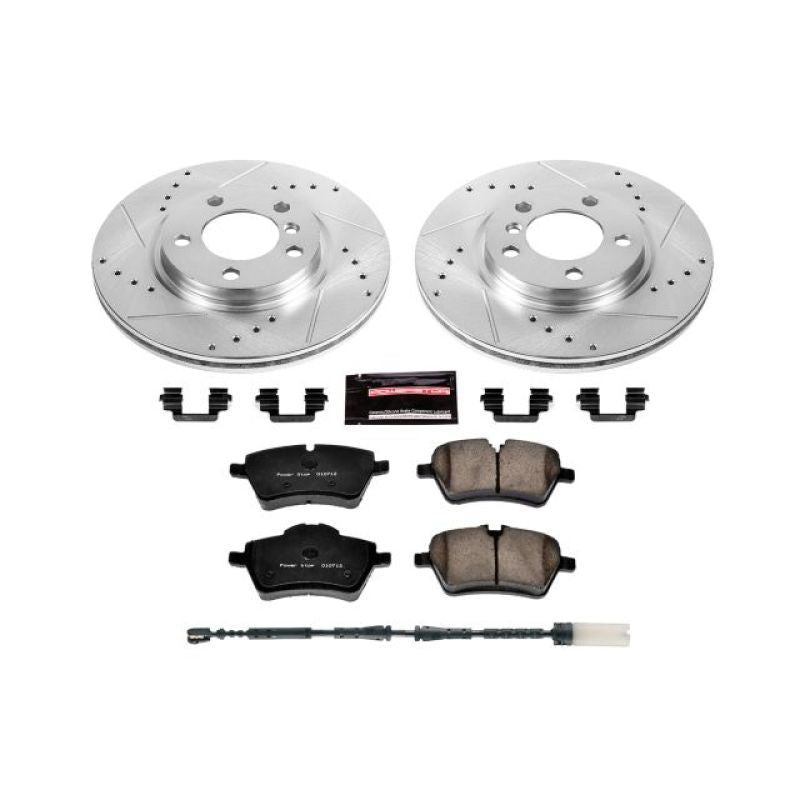 Power Stop 11-16 Mini Cooper Countryman Front Z23 Evolution Sport Brake Kit Brake Kits - Performance D&S PowerStop