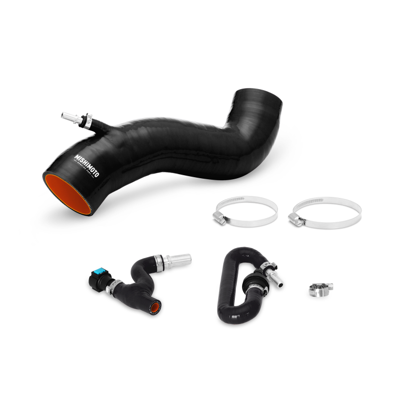 Mishimoto 2016+ Ford Fiesta ST Black Silicone Induction Hose Air Intake Components Mishimoto