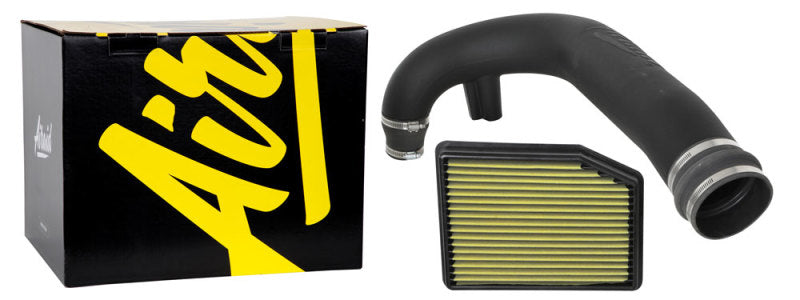 Airaid 19-20 Chevrolet Silverado 1500 L4-2.7L Jr Intake Kit - Oiled / Yellow Media Cold Air Intakes Airaid