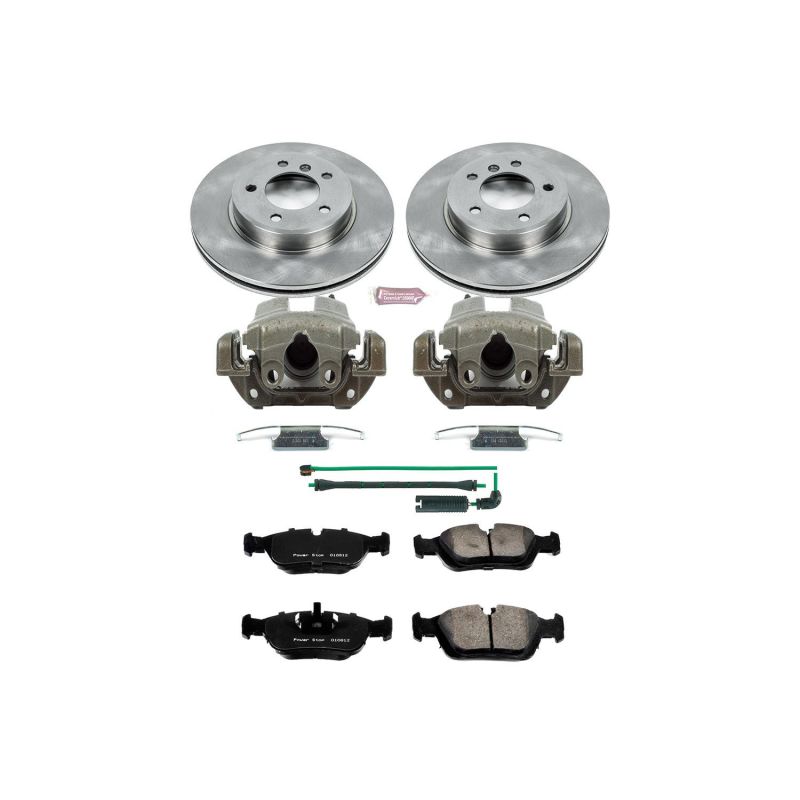 Power Stop 01-05 BMW 325xi Front Autospecialty Brake Kit w/Calipers Brake Kits - OE PowerStop
