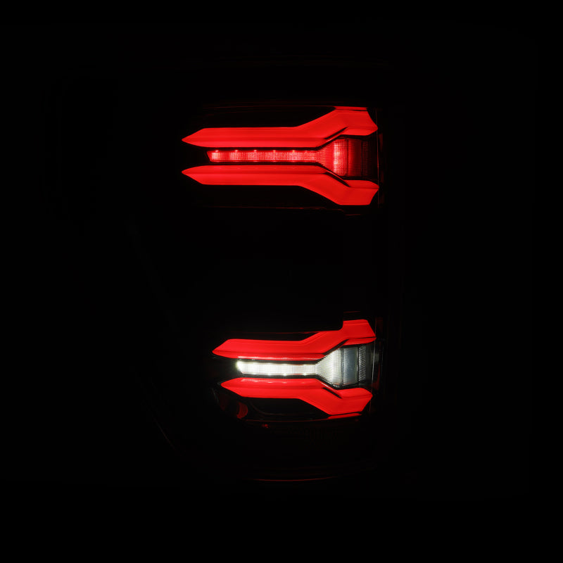 AlphaRex 24-25 Ford F150 LUXX LED Taillight - Alpha Black Tail Lights AlphaRex