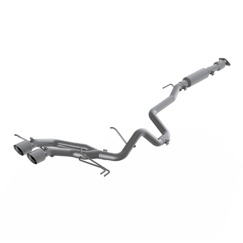 MBRP 13-18 Hyundai Veloster Turbo 2.5in T304 w/ 4in. OD Tips - Cat Back Dual Exit Catback MBRP