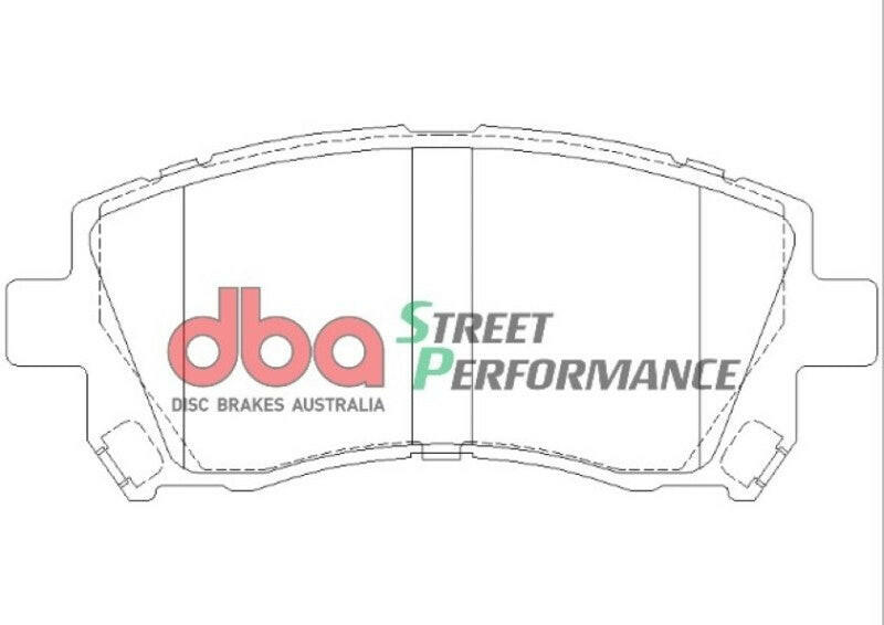 DBA 02-03 Subaru WRX / 98-01 Subaru Impreza SP500 Front Brake Pads Brake Pads - Performance DBA
