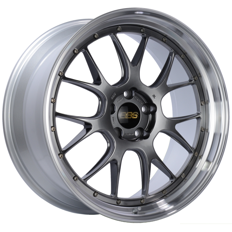 BBS LM-R 21x10 5x120 ET35 Diamond Black Center Diamond Cut Lip Wheel -82mm PFS/Clip Required Wheels - Forged BBS
