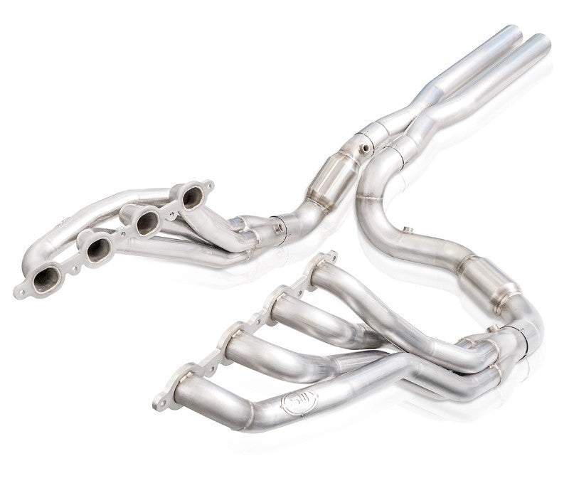 Stainless Works 2019+ Chevrolet Silverado 5.3/6.2 Catted Headers 1-7/8in Primaries 3in Leads X-Pipe Headers & Manifolds Stainless Works