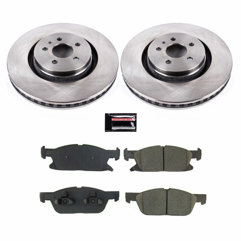 Power Stop 2019 Ford Edge Front Autospecialty Brake Kit Brake Kits - OE PowerStop
