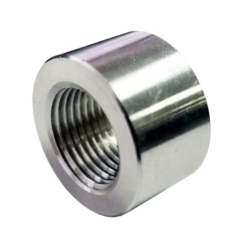 Torque Solution Weld Bung 3/8in (-18) NPT Female Aluminum Fittings Torque Solution