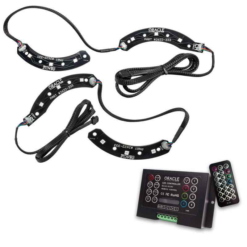 Oracle 14-15 Chevy Camaro RS Headlight DRL Upgrade Kit - ColorSHIFT w/ 2.0 Controller Headlights ORACLE Lighting