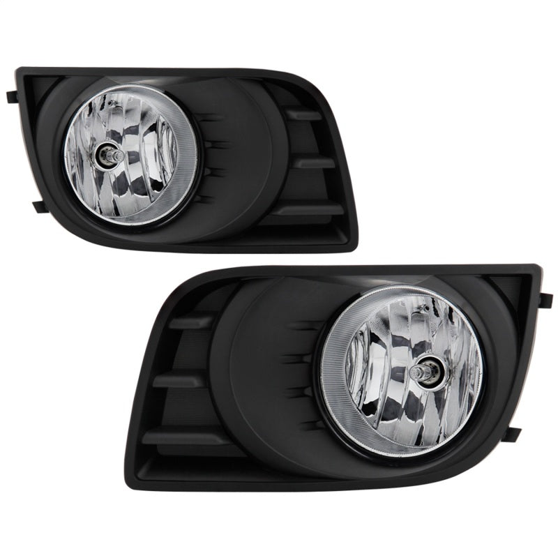 Spyder Toyota Sequoia 08-16 OEM Style Fog Lights w/OEM Fit Switch - Fog Bulbs-4145(Included) - Clear Fog Lights SPYDER
