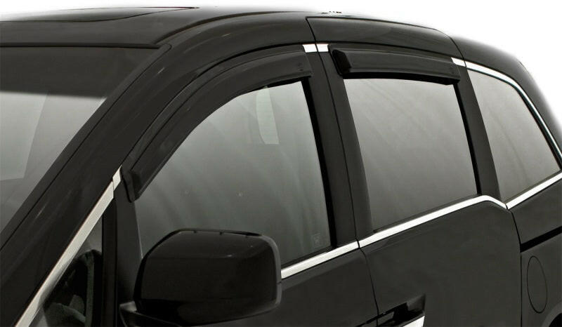 AVS 11-17 Honda Odyssey Ventvisor Outside Mount Window Deflectors 4pc - Smoke Wind Deflectors AVS