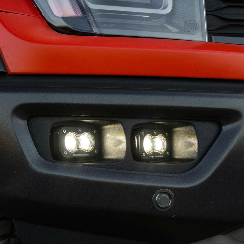Baja Designs 2022+ Toyota Tundra S2 SAE OEM Fog Light Replacement Kit - Clear Light Bars & Cubes Baja Designs