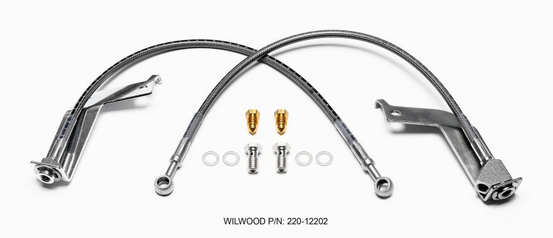 Wilwood Flexline Kit Rear 99-04 Ford Mustang GT Brake Line Kits Wilwood
