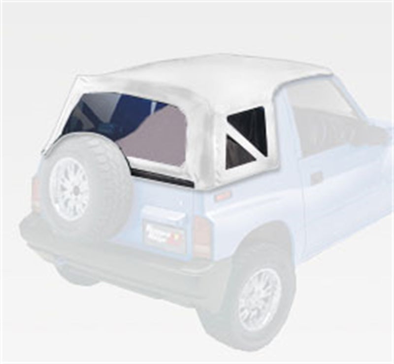 Rugged Ridge XHD S-Top White Denim 88-94 Sidekicks/Geo Trackers Soft Tops Rugged Ridge