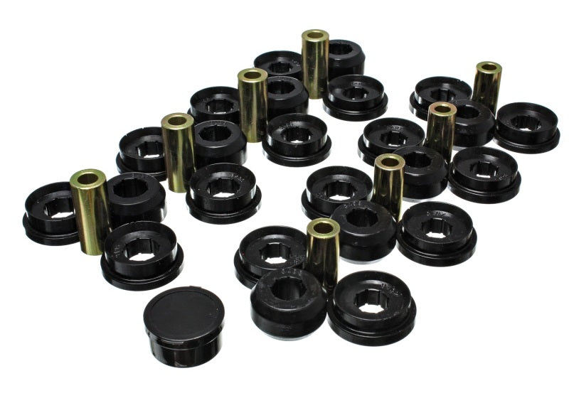 Energy Suspension 03-09 Lexus Gx470 / 07-09 Toyota FJ Cruiser Black Rear End Control Arm Bushing Set Bushing Kits Energy Suspension