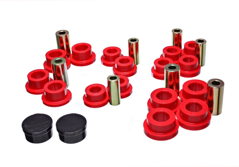 Energy Suspension 2016 Mazda Miata Red Front Control Arm Bushing Set Bushing Kits Energy Suspension