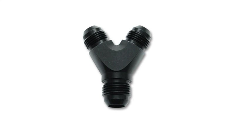 Vibrant -4AN x -4AN x -4AN Y-Adapter Fitting - Aluminum Fittings Vibrant