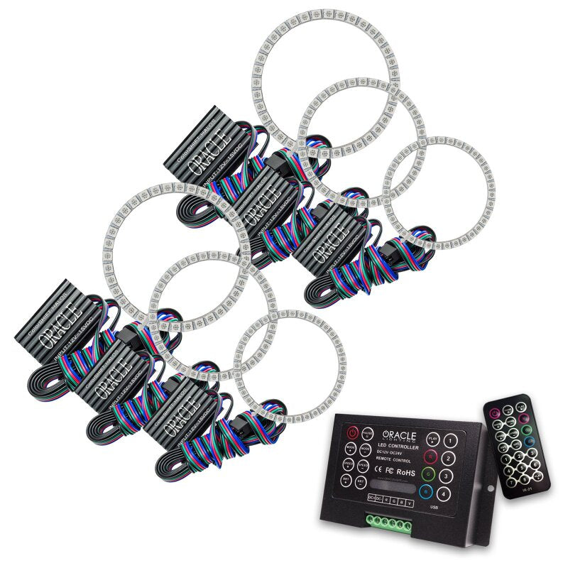 Oracle Infiniti M35 06-08 Halo Kit - ColorSHIFT w/ 2.0 Controller Headlights ORACLE Lighting