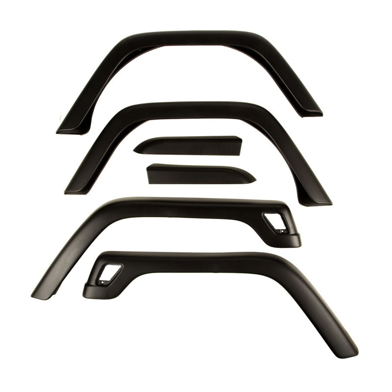 Omix 6-Piece Fender Flare Kit- 97-06 Jeep Wrangler Fender Flares OMIX