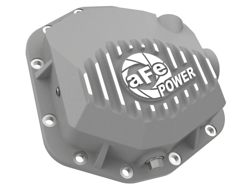 aFe Power Street Series Rear Differential Cover Raw w/Machined Fins 18-21 Jeep Wrangler JL Dana M200 Diff Covers aFe