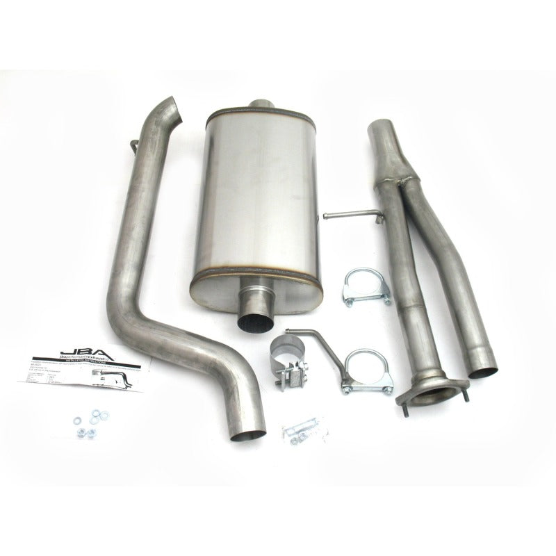 JBA 03-06 Hummer H2 6.0L 409SS Single Rear Exit Cat-Back Exhaust Catback JBA
