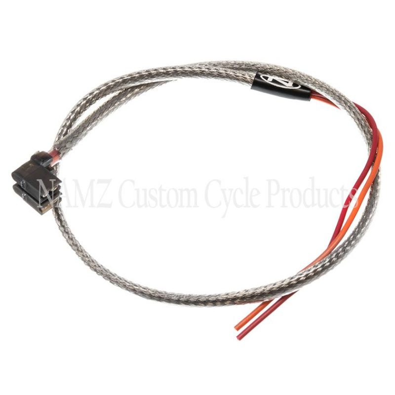 NAMZ Brake Switch Harness (SS Braided & Clear Coated) Wiring Harnesses NAMZ