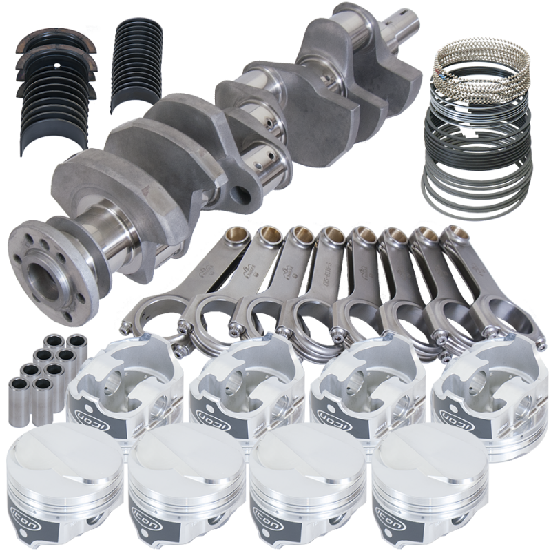 Eagle Chevy 454 4.000in Crank 6.135in H-Beam 18cc Closed Chamber 4.320in Pistons Rotating Assembly Rotating Assemblies Eagle