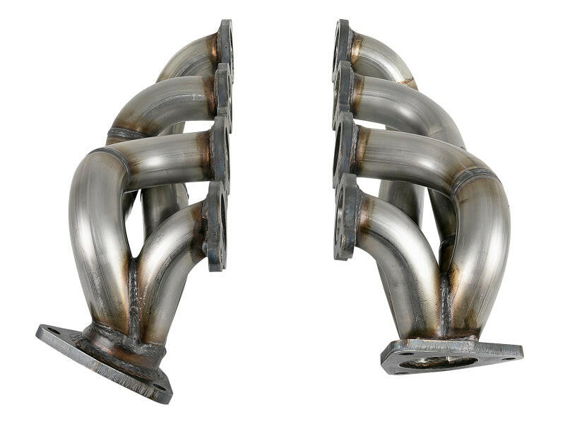 aFe Twisted Steel 1-3/4in 304SS Shorty Headers 2019 GM Silverado / Sierra 1500 V8-5.3L/6.2L Headers & Manifolds aFe