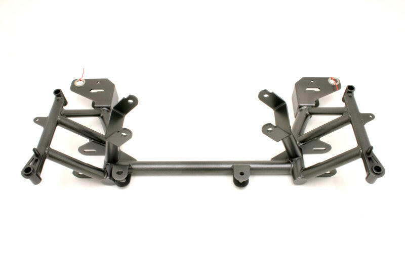 BMR 98-02 4th Gen F-Body K-Member w/ LS1 Motor Mounts and STD. Rack Mounts - Black Hammertone Crossmembers BMR Suspension