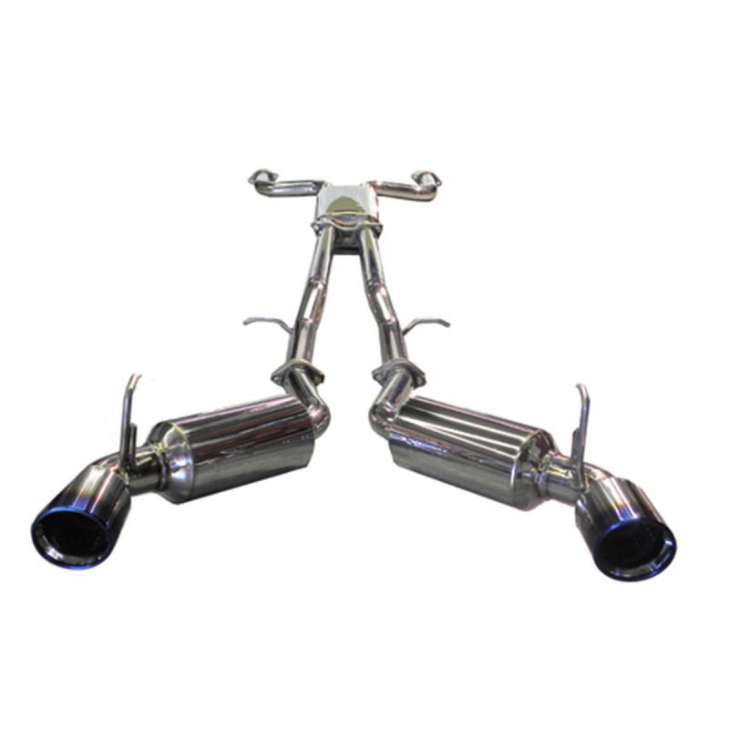 Injen 03-08 350Z Dual 60mm SS Cat-Back Exhaust w/ Built In Resonated X-Pipe Catback Injen