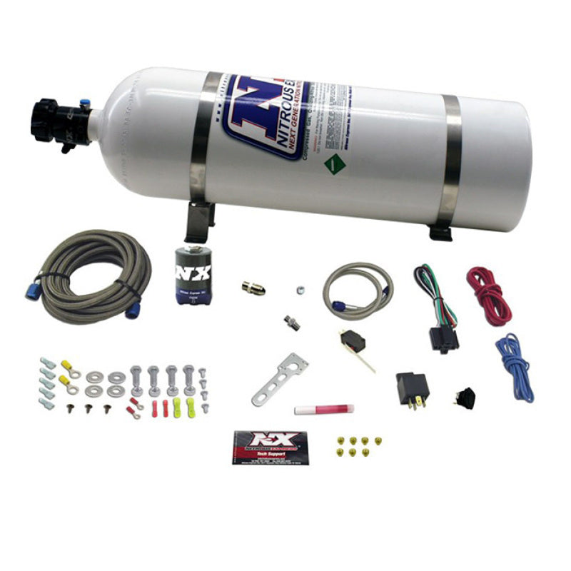 Nitrous Express Diesel Stacker 3 Nitrous Kit w/15lb Bottle Nitrous Systems Nitrous Express