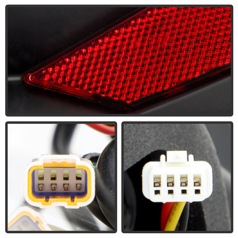 Spyder Apex 22-24 Honda Civic 5-Door LED Tail Lights - Black (ALT-YD-HC225DAP-SEQGR-BK) Tail Lights SPYDER