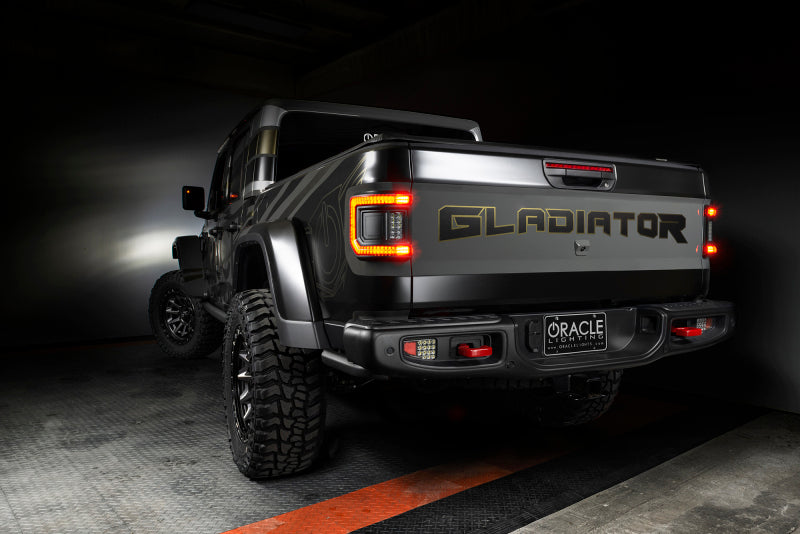 Oracle 2020+ Jeep Gladiator JT Flush Mount LED Tail Lights - Tinted Lens Tail Lights ORACLE Lighting