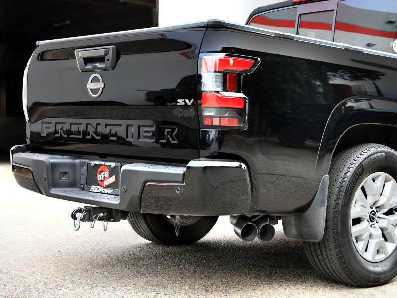 aFe 2022+ Nissan Frontier V6 Vulcan Series SS Cat-back Exhaust w/ Black Tips Catback aFe