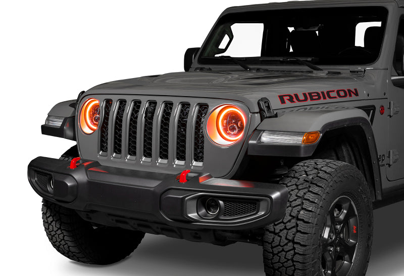 Oracle Jeep Wrangler JL/Gladiator JT 7in. High Powered LED Headlights (Pair) - Dynamic Headlights ORACLE Lighting