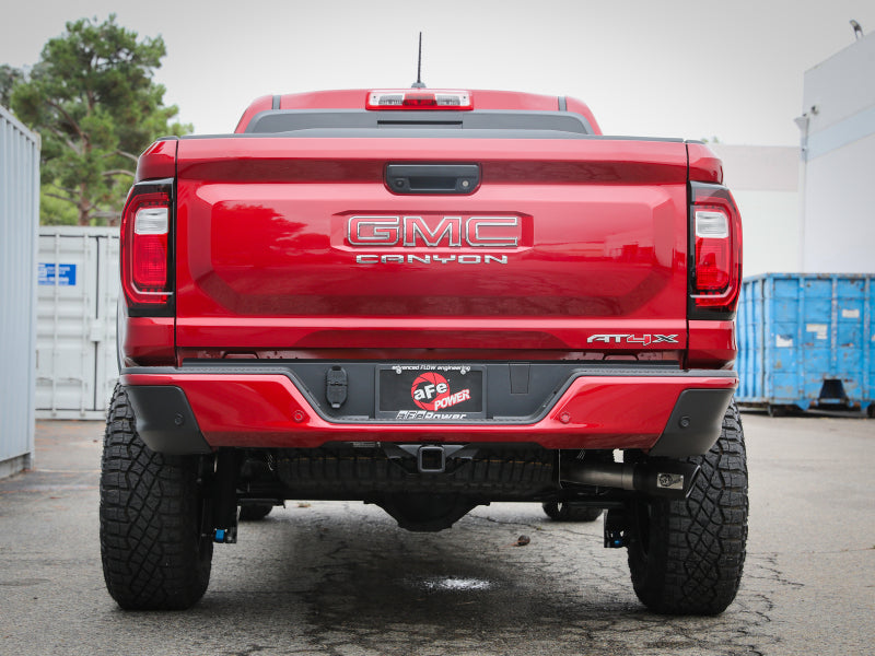 aFe 23-25 GM Colorado/Canyon L4-2.7L (t) Apollo GT Series 3in 409 SS Cat-Back Exhaust w/ Blk Tip Catback aFe