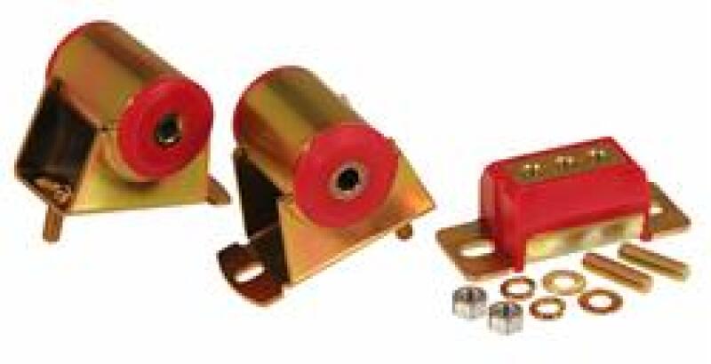 Prothane Jeep Motor & Trans Mount Kit - Red Bushing Kits Prothane
