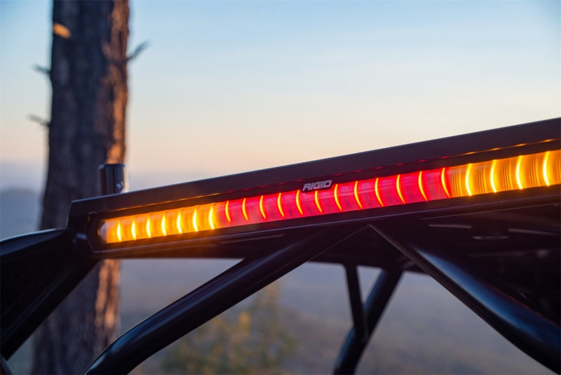 Rigid Industries 28in Chase Light Bar Universal - Rear Facing 27 Mode 5 Color LED Light Bar Tail Lights Rigid Industries