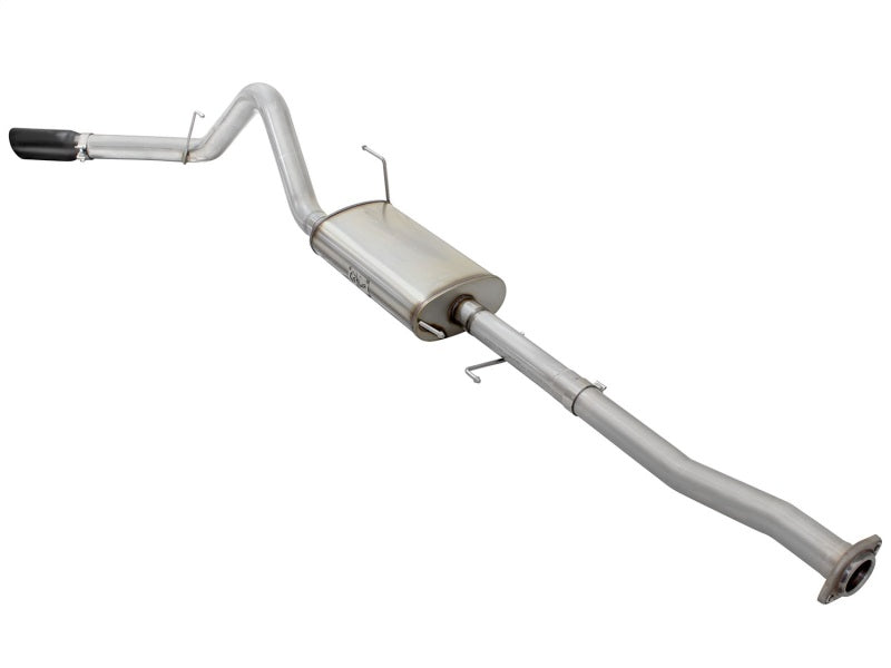 aFe MACHForce XP SS Exhaust 3in to 3.5in Cat-Back w/ Black Tip 15 Ford F-150 EcoBoost V6 2.7/3.5Ltt Catback aFe