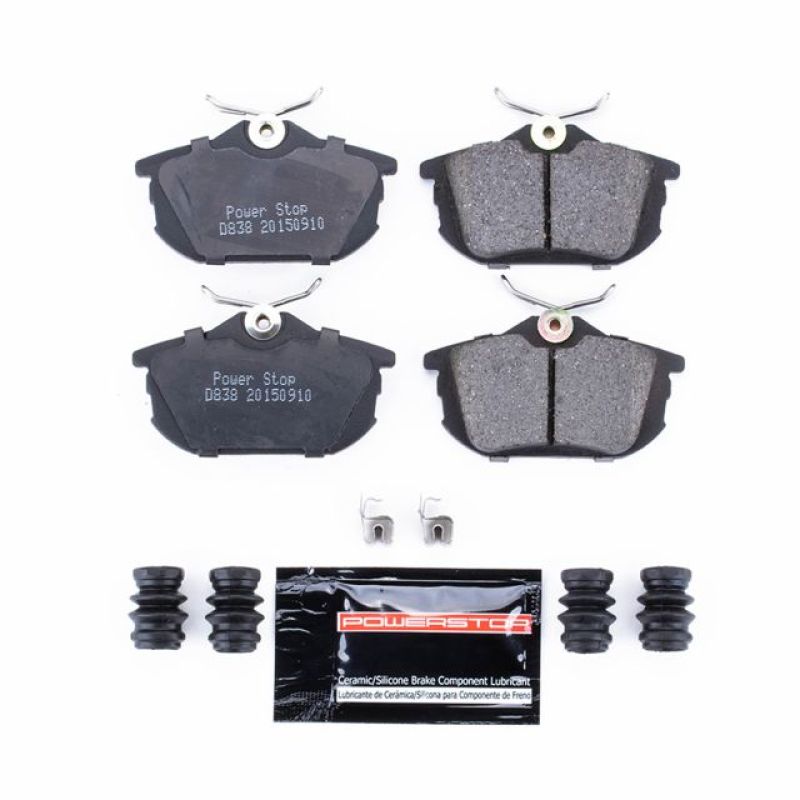 Power Stop 00-04 Volvo S40 Rear Z23 Evolution Sport Brake Pads w/Hardware Brake Pads - Performance PowerStop