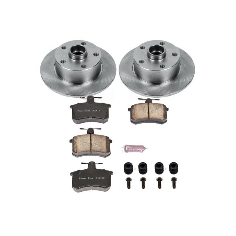 Power Stop 96-97 Audi A4 Rear Autospecialty Brake Kit Brake Kits - OE PowerStop