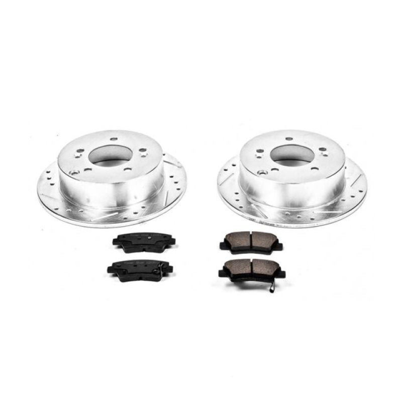 Power Stop 08-10 Hyundai Sonata Rear Z23 Evolution Sport Brake Kit Brake Kits - Performance D&S PowerStop